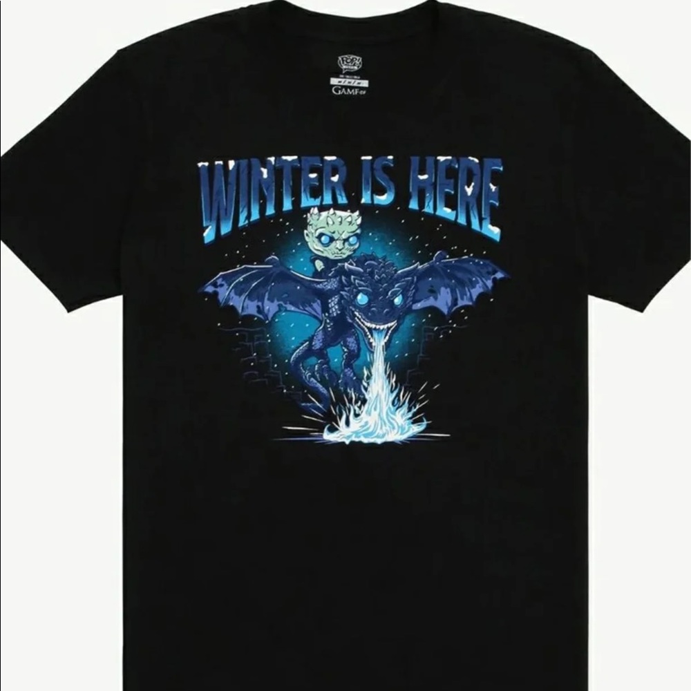 Game Of Thrones Winter Is Here T-Shirt Small